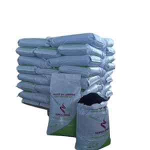 Humus de lombriz solido en pellets, saco de 25kg